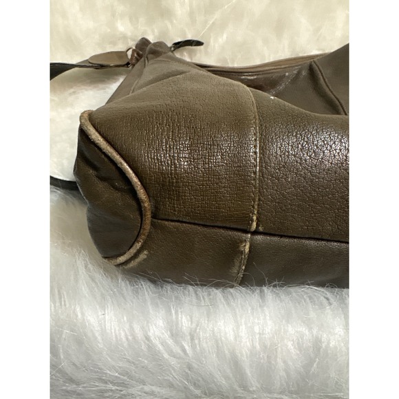 Brown Leather Shoulder Bag Vintage Women's Versatile Crossbody Style - Picture 6 of 10